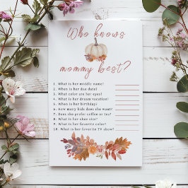 Flyer Pequeno Abóbora Que conhece o melhor Chá de fralda