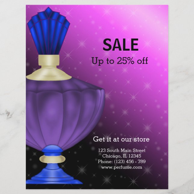 Flyer Perfume (Frente)