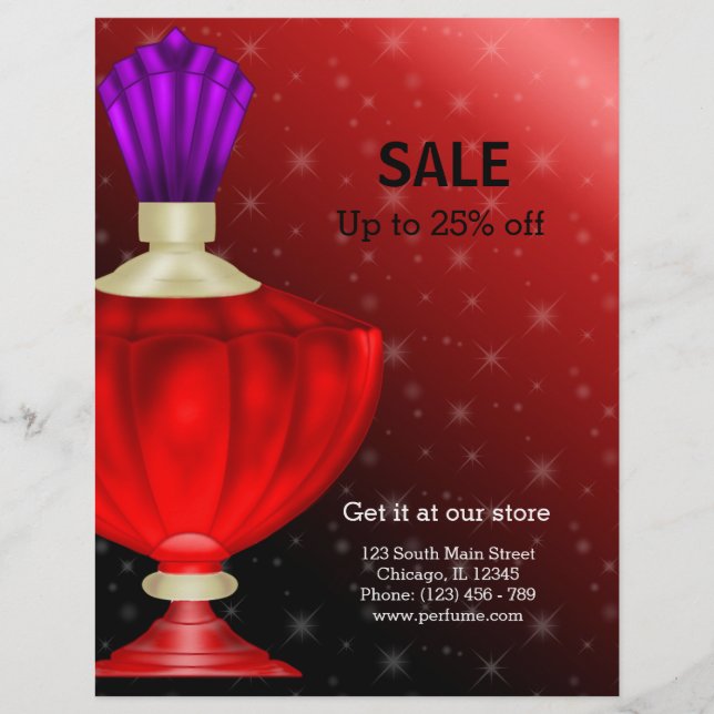 Flyer Perfume (Frente)