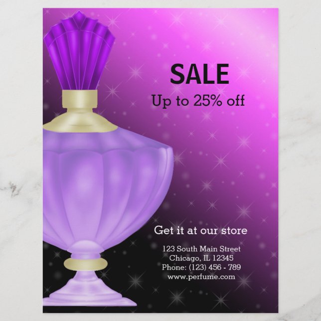 Flyer Perfume (Frente)