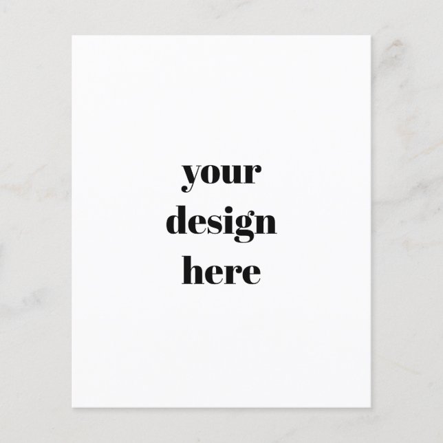 Flyer Personalizar (Frente)