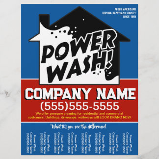 Flyer Personalizar! Promo de Limpeza da Pressão de Energ
