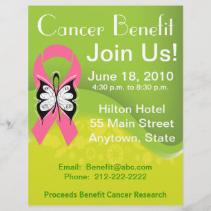 Flyer Personalize o benefício de recursos de Cancer de