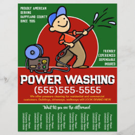 Flyer Personalize! Promo de Limpeza da Pressão de Energi