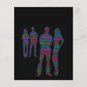 Flyer pessoas-falando-441462 percepção e realidade opi