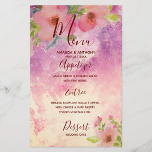 Flyer Pia, cor-de-água, feita à mão, cor-de-rosa, folhet