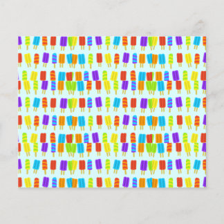 Flyer Picolés agudos e adoráveis de Verão icecream kawai