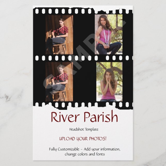 Flyer Placa de Captura de Cabeça do Ator do Barato 2 Lad (Frente)