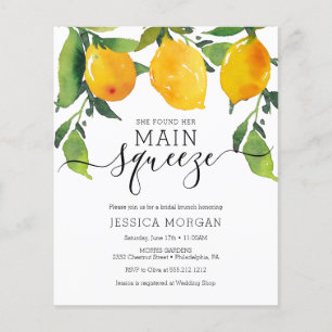 Flyer Placa de Chá de panela de Limão para Apertar Pri