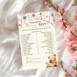 Flyer Placa de Jogo de Urso de Teddy Maleável e Suave