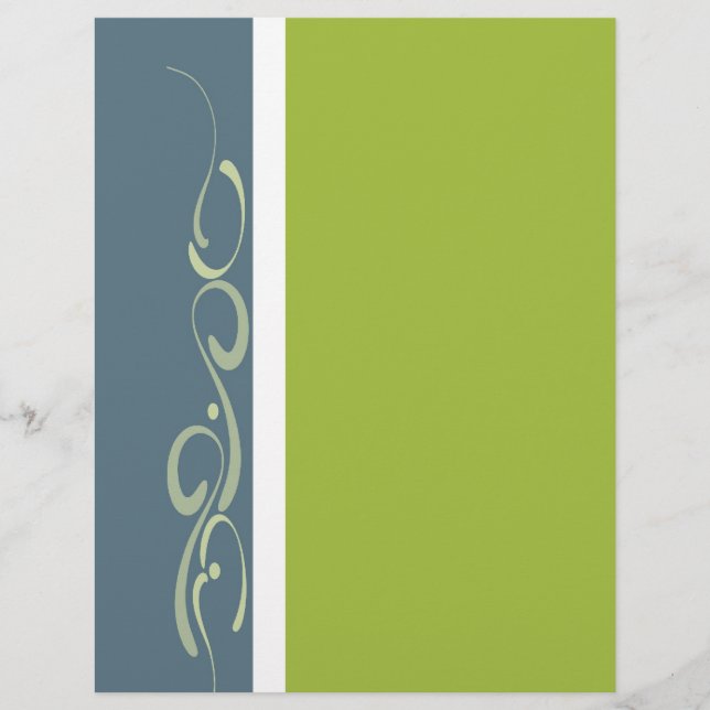 Flyer Plano de fundo do vazio Elegante (Frente)