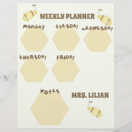 Flyer Plano de Lições do Estudo de Unidade de Planeament