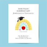 Flyer Pós-graduação pré-escolar pré-escolar do jardim de<br><div class="desc">Planador Pré-Escolar do jardim de infância - Personalize e mostre este folheto giro em toda a sua escola para garantir que a cerimônia que se aproxima permaneça fresca na mente de todos. {imagens: Freepik.com}</div>