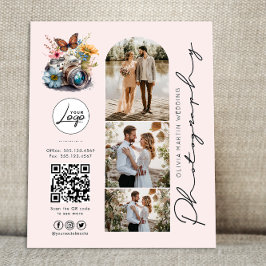 Flyer Precificação de Fotografia de Casamento com Blush 