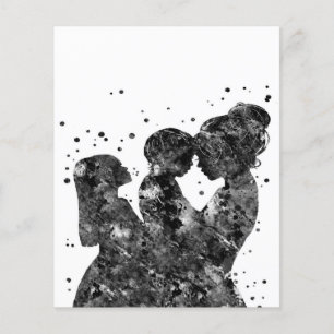 Flyer Presente de mãe filha filho, Ideia de presente de 