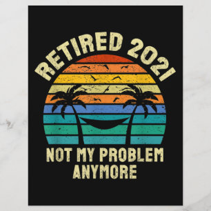 Flyer Presentes de aposentadoria aposentados 2021