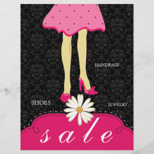 Flyer Primavera Sale Calçados de moda