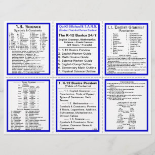 Flyer Princípios K-12 24/7 - curso intensivo - de