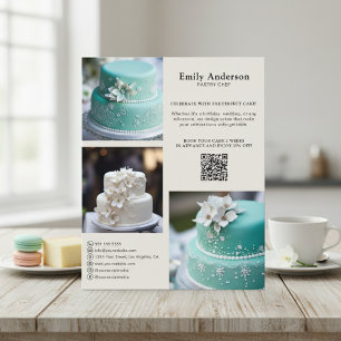 Flyer Produtos de pastelaria Chef Promocional