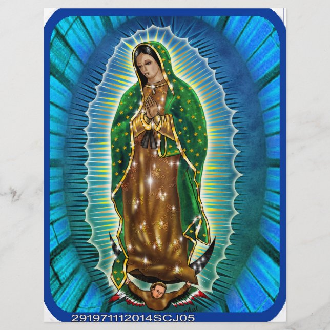FLYER PRODUTOS PERSONALIZÁVEIS VIRGEN MARIA DE GUADALUPE (Frente)