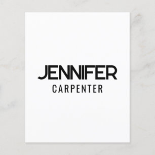 Flyer Profissional elegante moderno minimalista adiciona