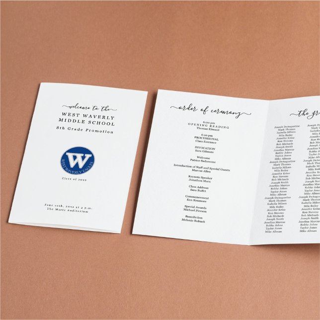 Flyer Programa de graduação (versão de 3 colunas) (Criador carregado)