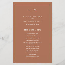 Flyer Programa Simples de Casamento do Orçamento do Terr