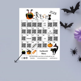 Flyer Promo Comercial de Calendário Avançado de Contagem