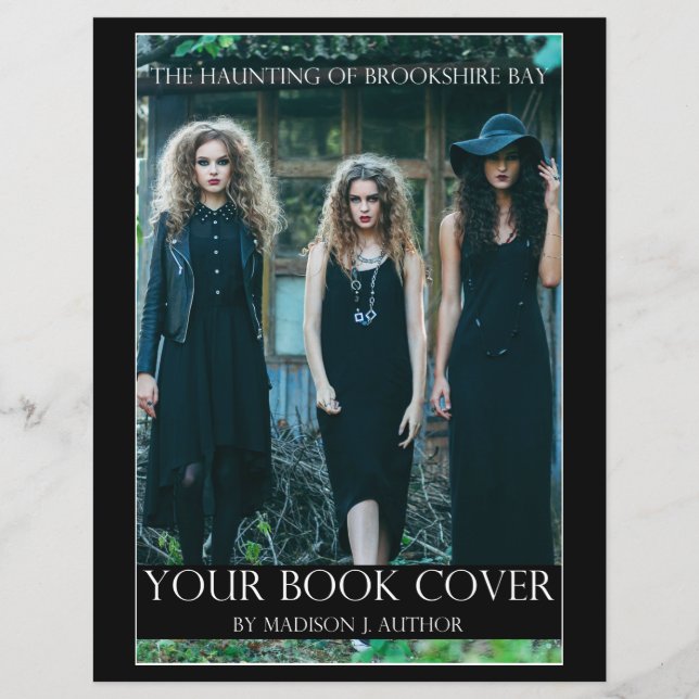 Flyer Promoção de Cobrir de Livro de Autor de Escritor G (Frente)