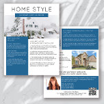 Flyer Promocional da Newsletter Imobiliária de janeiro<br><div class="desc">🏡 Esta newsletter sobre marketing imobiliários do HOME STYLE aumentará sua conscientização sobre a marca e gerará novas pistas. A design moderna irá chamar a atenção de seus clientes potenciais e avisá-los que você é o agente imobiliário amistoso e conhecedor. 📝 O modelo é fácil de editar usando o formulário...</div>