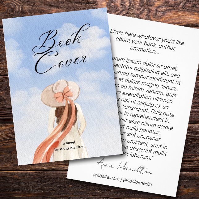 Flyer Promocional de Lançamento de Livro (Criador carregado)