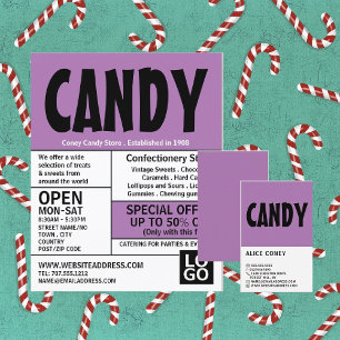 Flyer Propaganda de materiais de confeitaria e negrito m