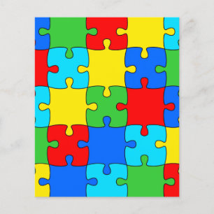 Flyer puz do quebra-cabeça de quebra-cabeça-jigsóis-3135