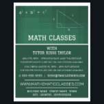 Flyer Quadro Matemático, Anúncio de Classes de Matemátic<br><div class="desc">Quadro Matemático,  Folhetos Publicitários De Classes De Matemática Por Loja De Cartão de visita.</div>