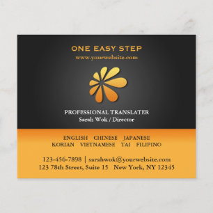 Flyer Qualquer logotipo