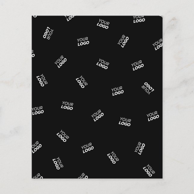 Flyer Qualquer logotipo ou imagem carregada | Padrão dis (Frente)