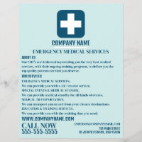 Qualquer Símbolo Médico Cor, EMT, paramédico