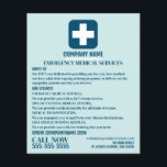 Flyer Qualquer Símbolo Médico Cor, EMT, paramédico<br><div class="desc">Qualquer Símbolo Médico Colorido,  EMT,  Folhetos De Publicidade Paramédica Na Loja De Cartão de visita.</div>