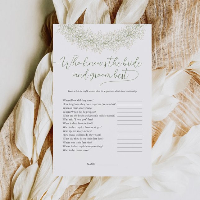 Flyer Quem Conhece Melhor os Noivos Jogo de Casamento (Criador carregado)