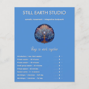 Flyer Radiância Suave   Árvore da Vida