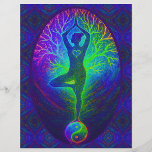 Flyer Rainbow Energy Yin Yang Yoga