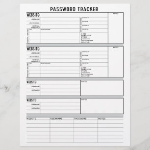 Flyer Rastreador de Senha Detalhado com Verificação em 2