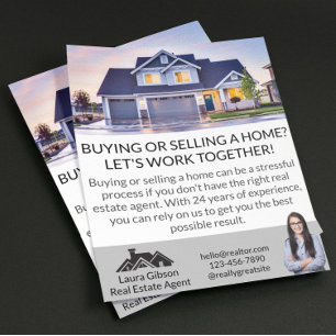 Flyer Realetor Local Simples Profissional