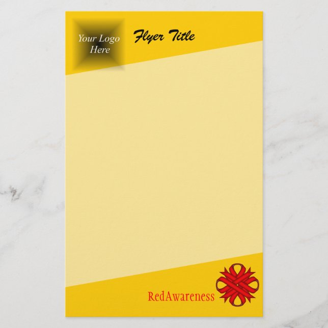 Flyer Red Clover Ribbon por Kenneth Yoncich (Frente)