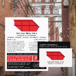 Flyer Red Skip, Skip/Dumpster - Publicidade da empresa<br><div class="desc">Folhetos De Publicidade Da Red Skip/Dumpster Company Na Loja De Cartão de visita.</div>