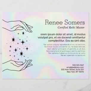 Flyer Reiki Master Chakra Energy Healer
