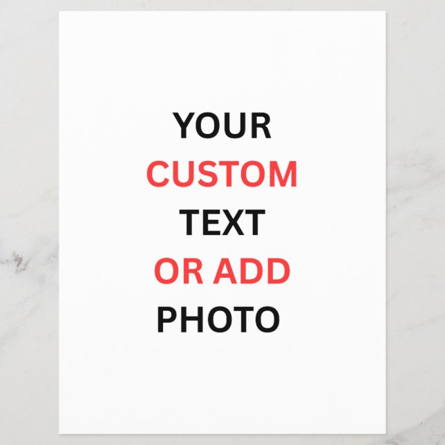 Flyer Remove This Design & Add Your Own Design (Frente)