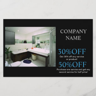 Flyer Renovação da casa do contratante de construção