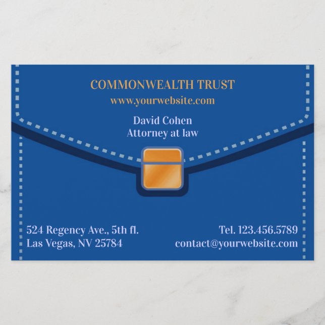 Flyer Resumo da Lei (Frente)