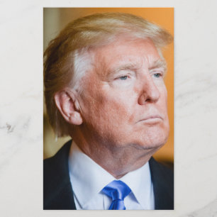 Flyer Retrato de Donald Trump